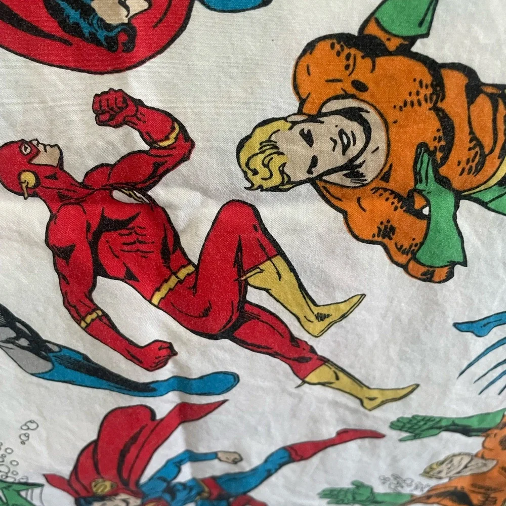 Pottery Barn Kids Superhero set of 2 pillow Covers Multicolor